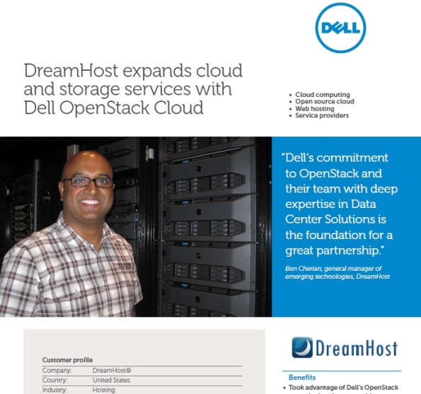 DreamHost and the Dell OpenStack-Powered Cloud Solution