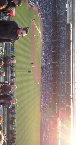 A beautiful day at Wrigley Field